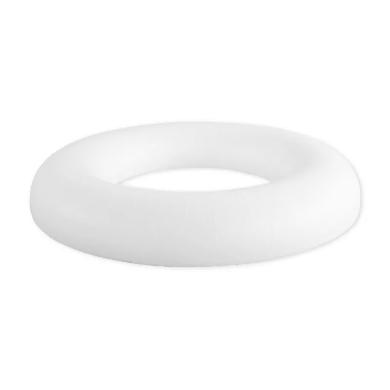 Anneau couronne plat en polystyrène Ø 35 cm