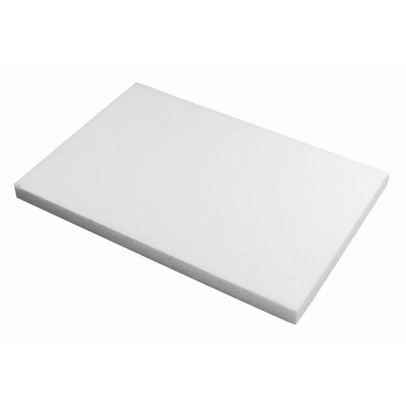 Plaque en polystyrène Rectangulaire 20x30x2 cm
