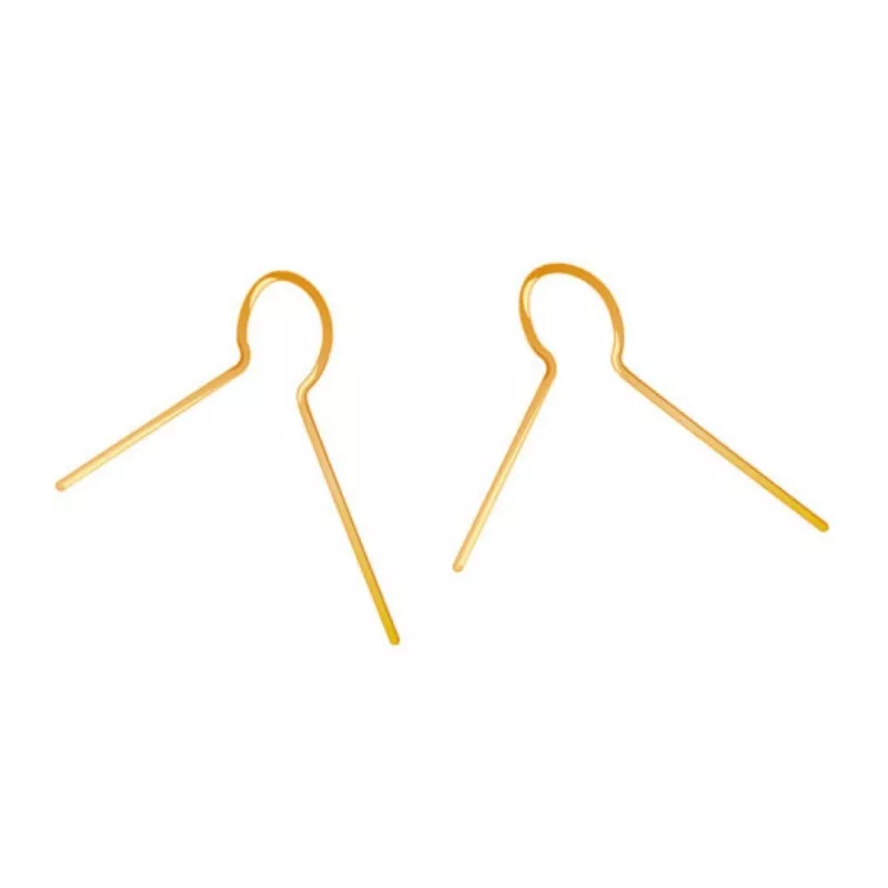 Attaches en métal Laiton pour polystyrène 25 pièces