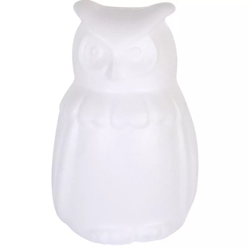 Hibou en Polystyrène 15 cm