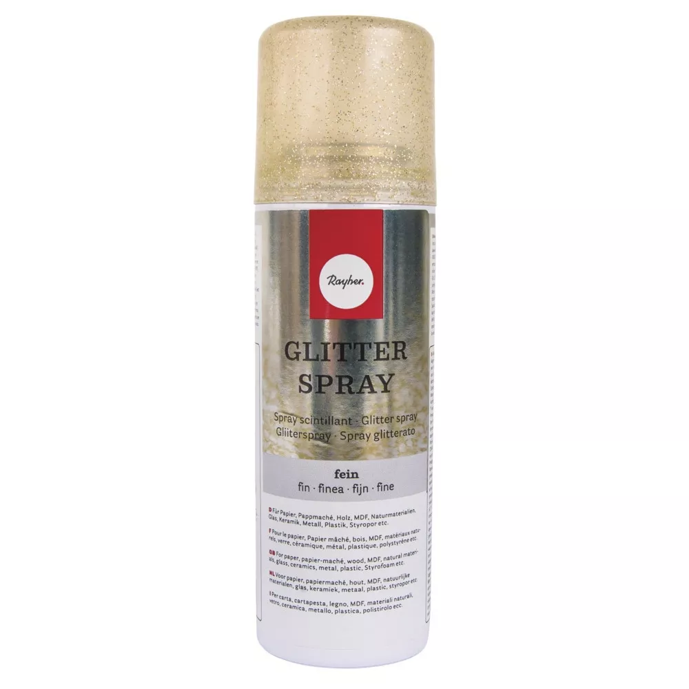 Spray Paillettes fines Doré...