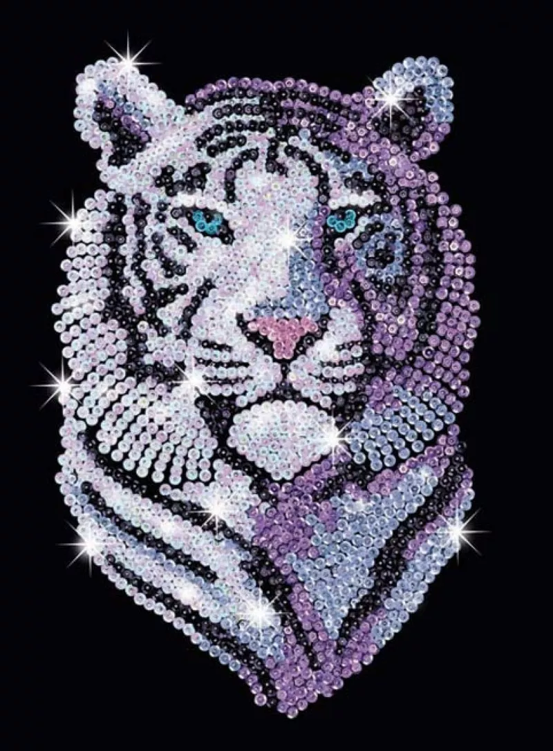 Tableau Sequin Art Tigre...