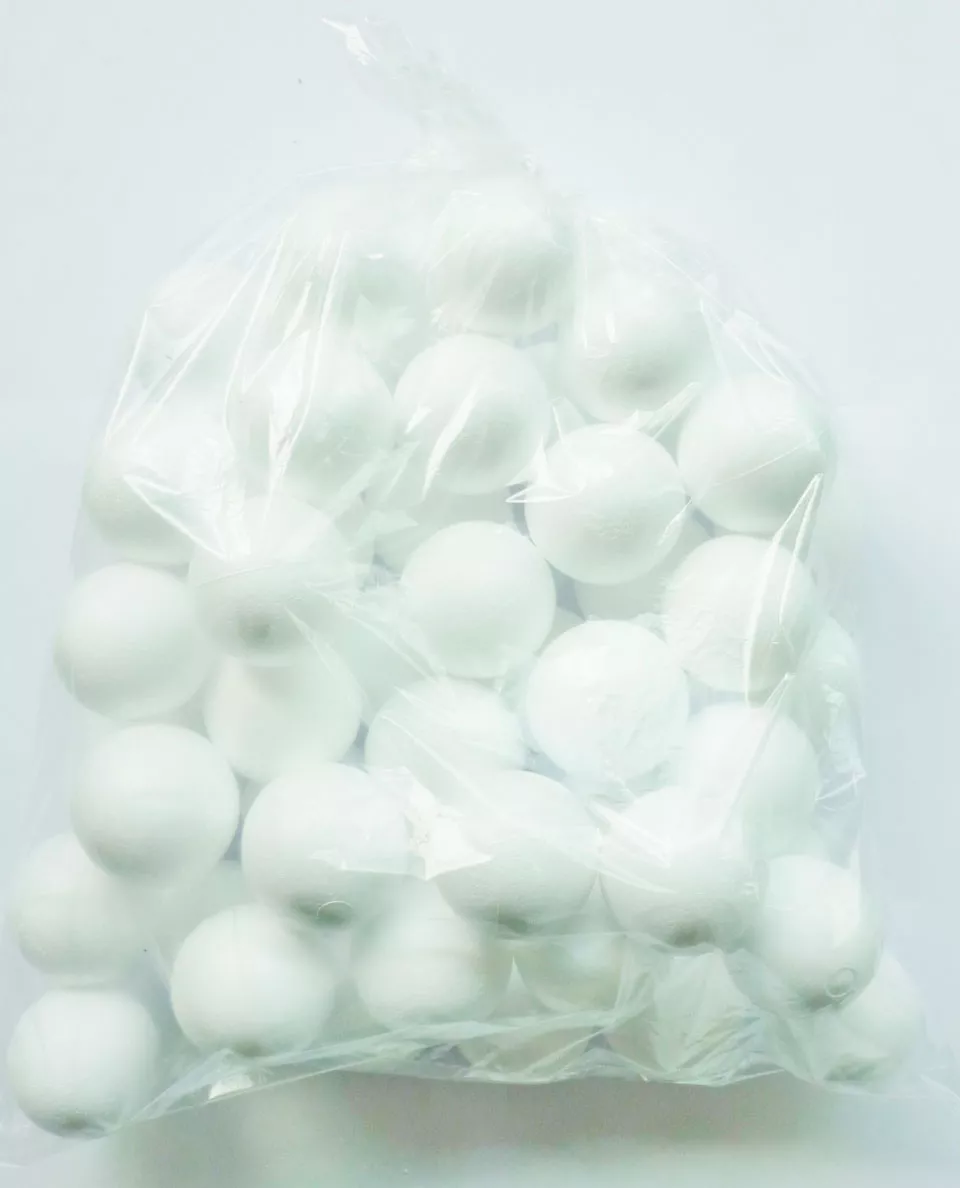 Boules en polystyrène...