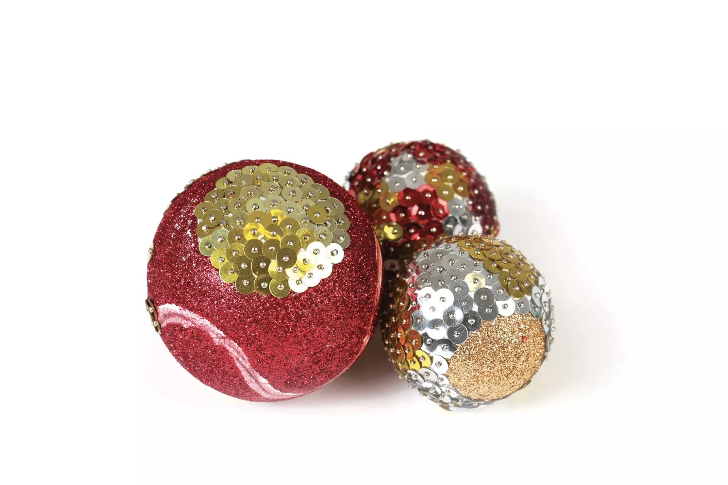Boules en polystyrène ignifugé ø12cm Lot de 25 pièces