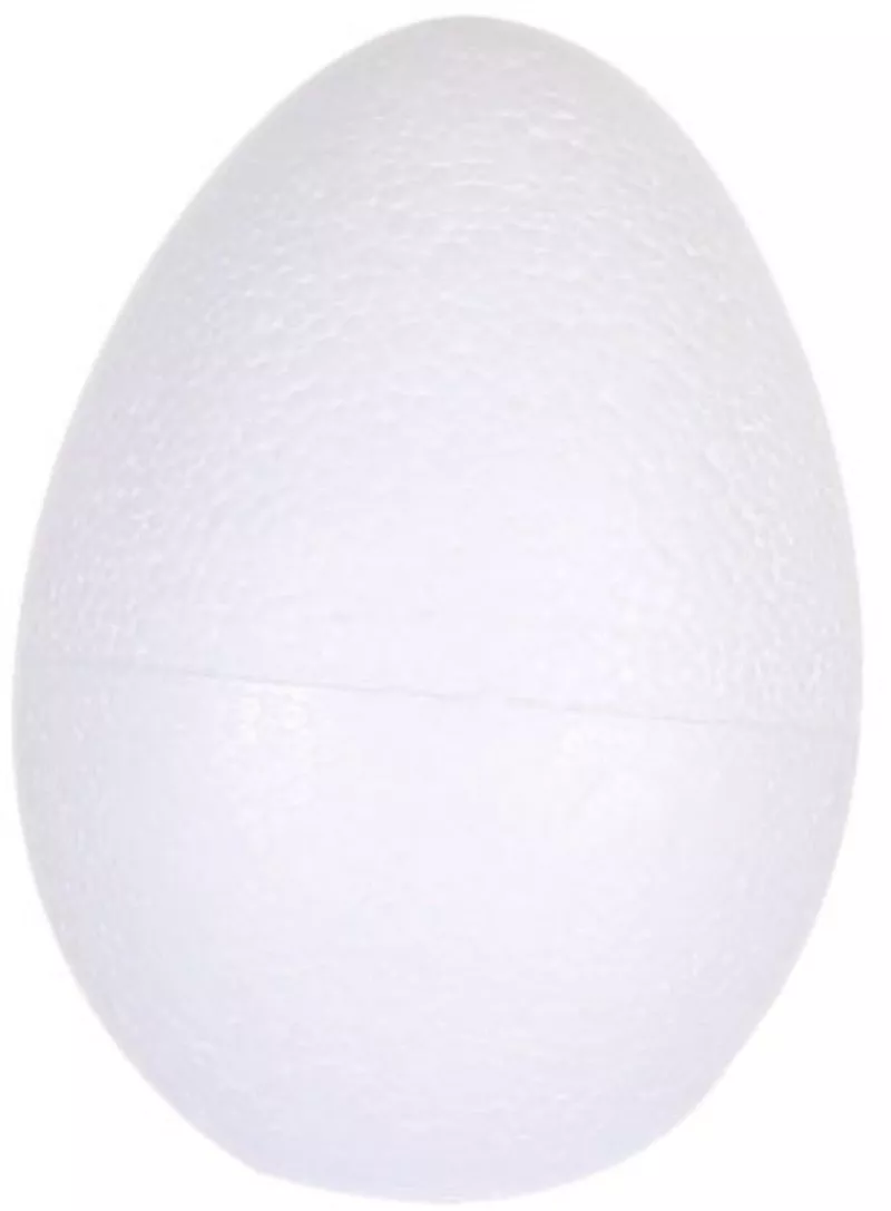 Oeuf en polystyrène...