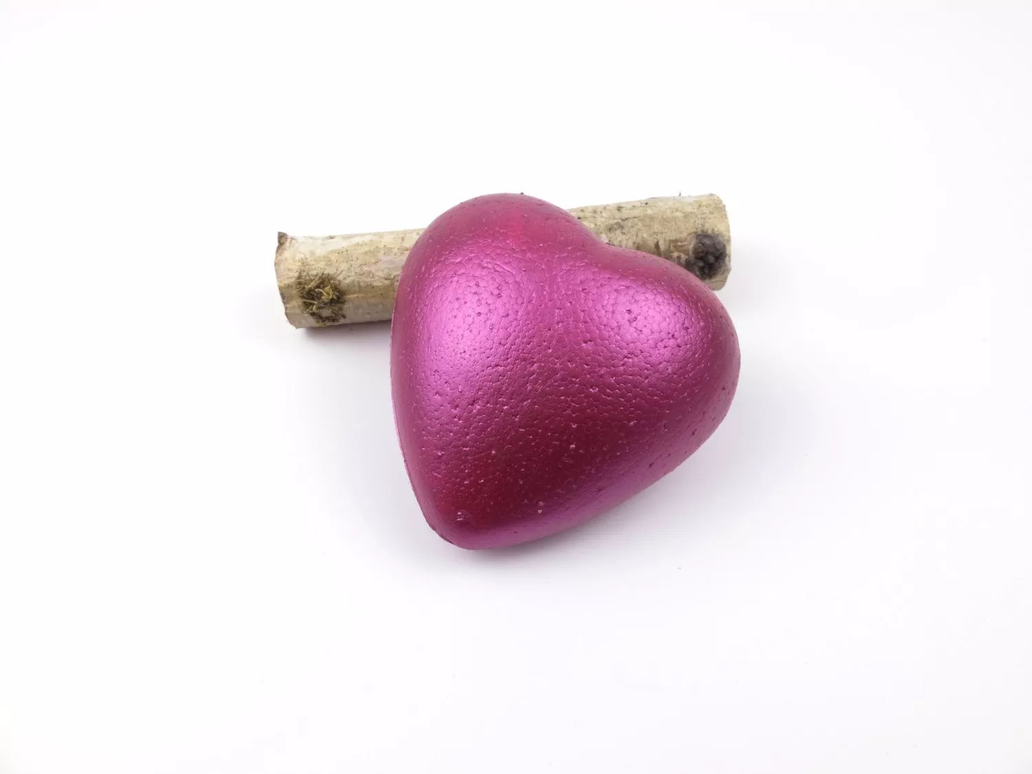 Coeurs en polystyrène...
