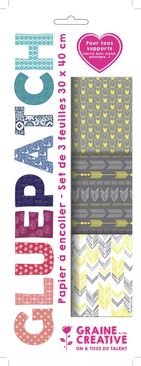Papier patch GluePatch Flèches