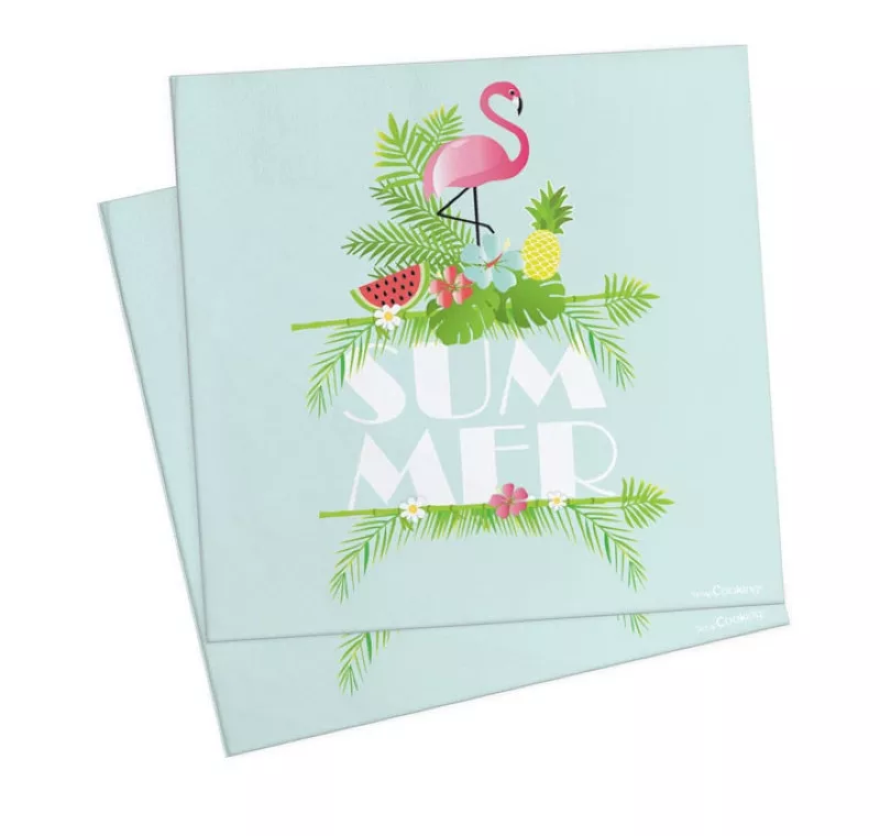 Serviettes Summer 33cm 20...