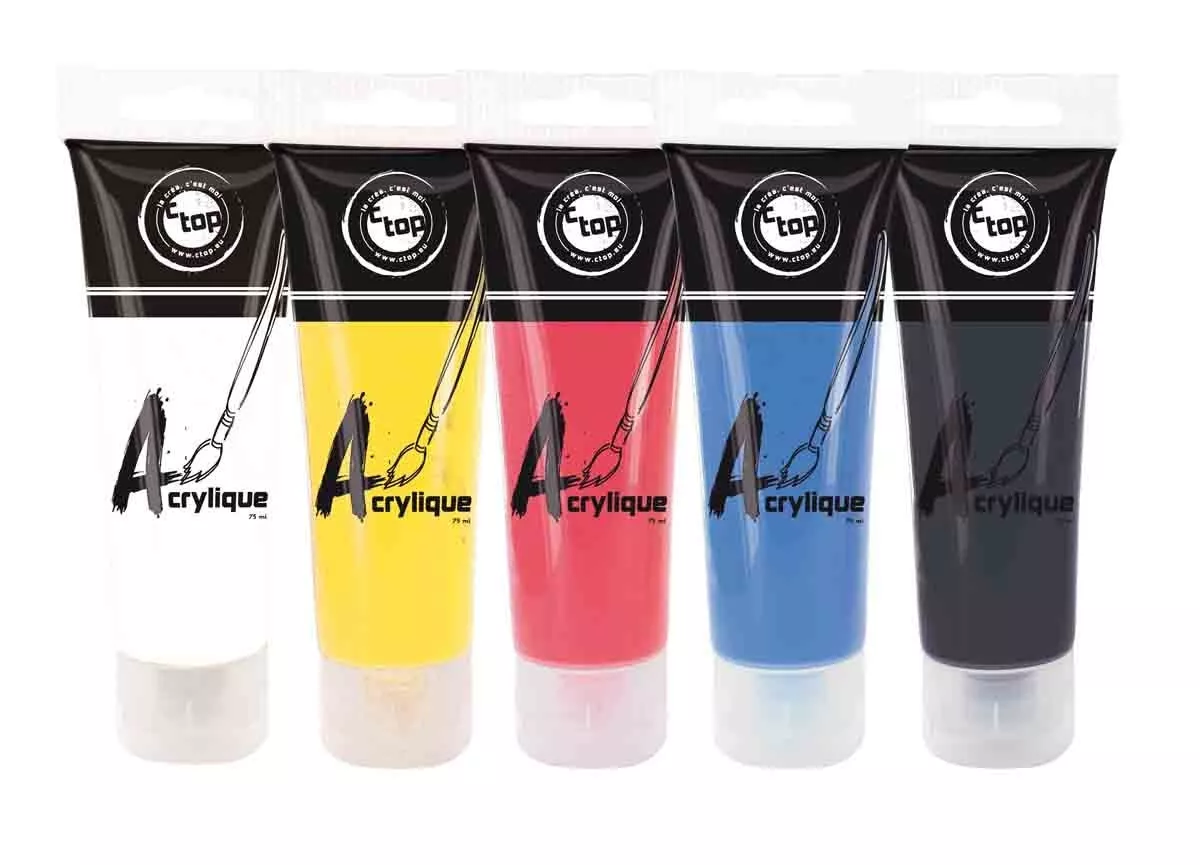 Peinture acrylique mate 5...
