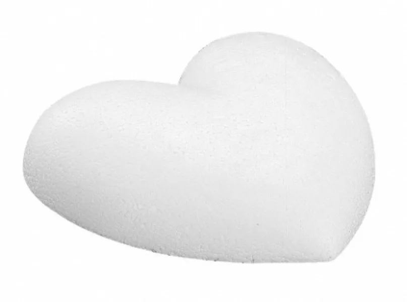 Coeur plat en polystyrène...