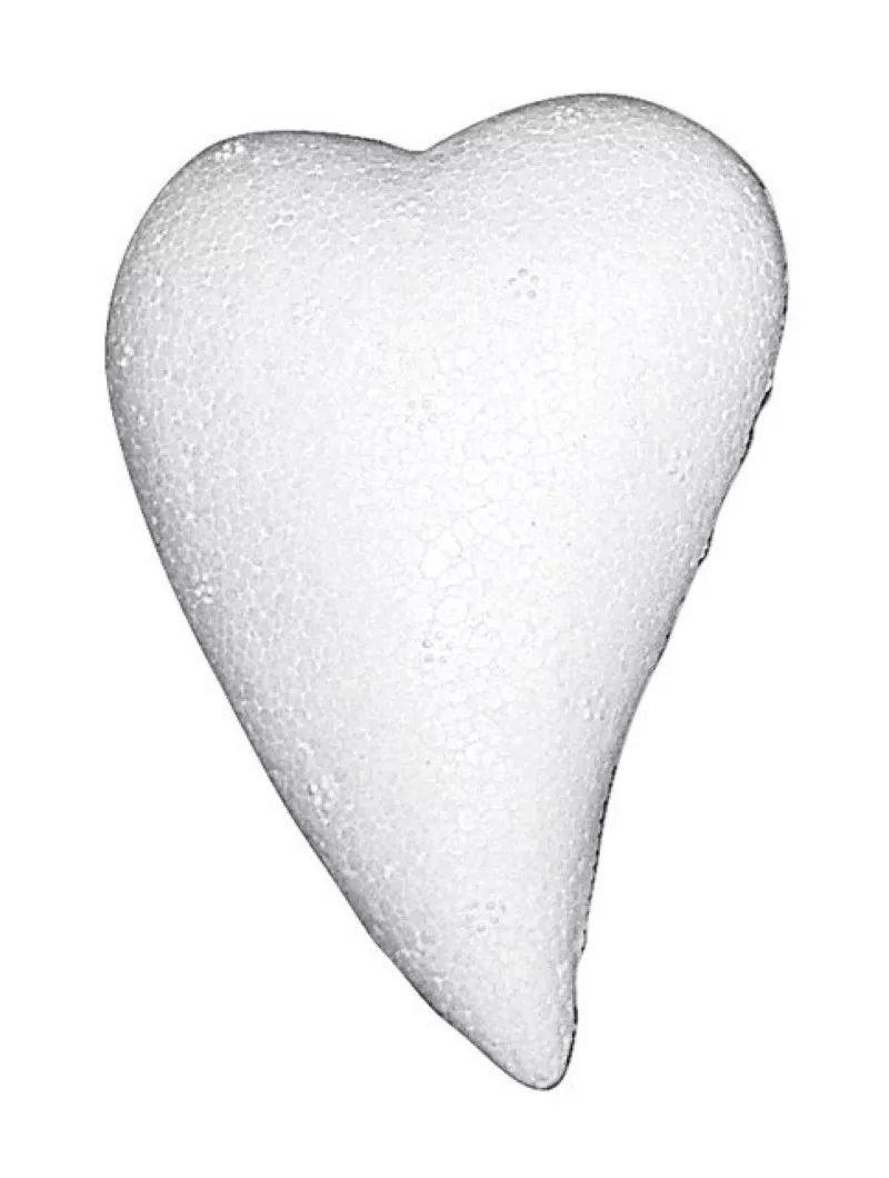 Coeur plat en polystyrène...