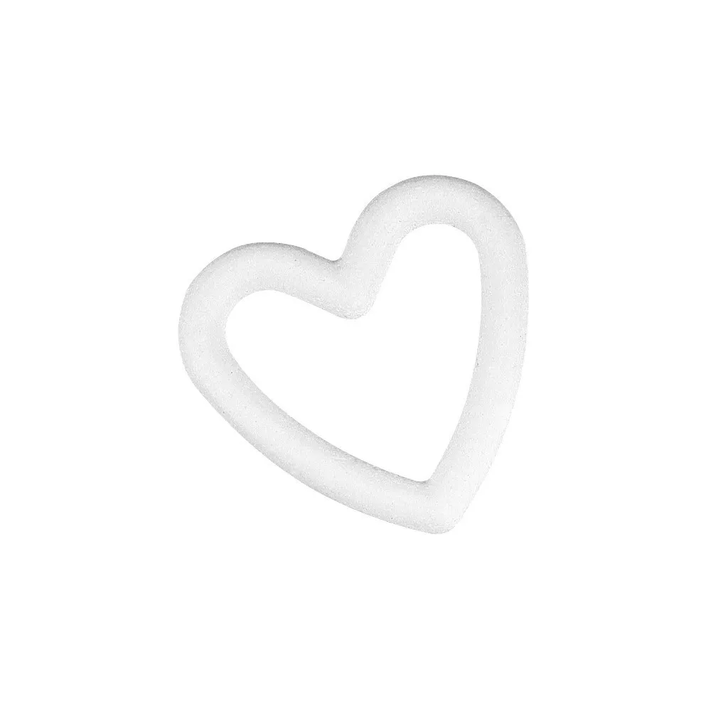 Coeur en polystyrène 20 cm