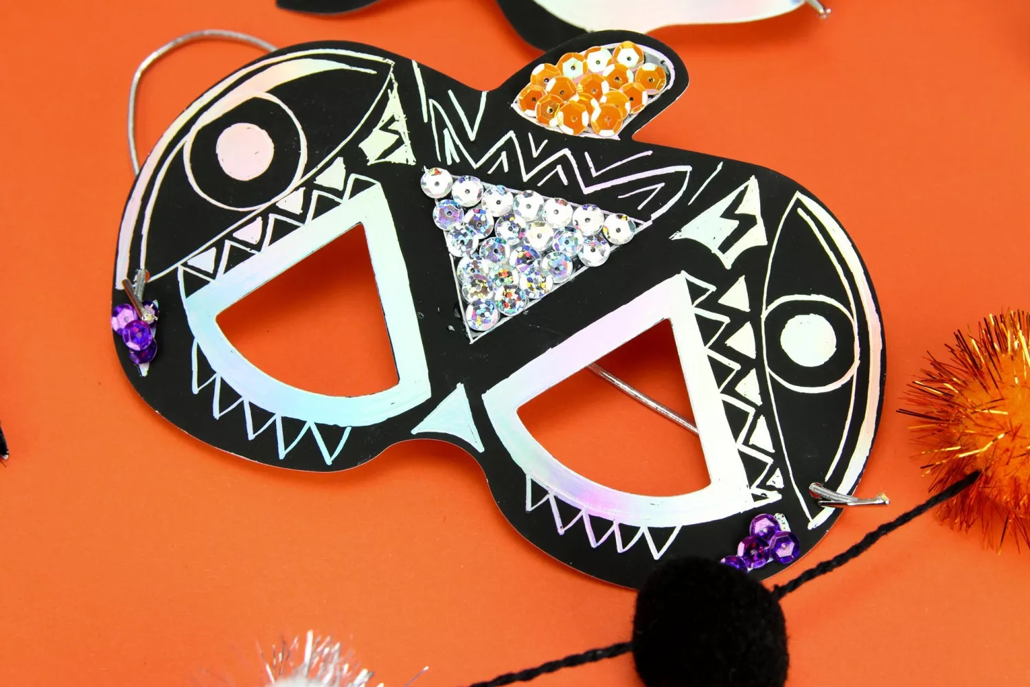 Sequins Halloween Ø 6 mm 5...