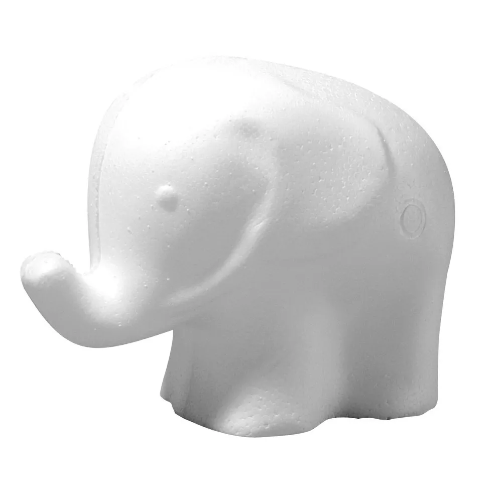 Éléphant en polystyrène de...