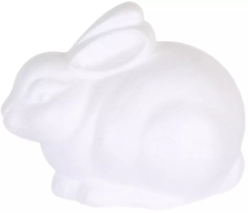 Lapin en Polystyrène 13 cm