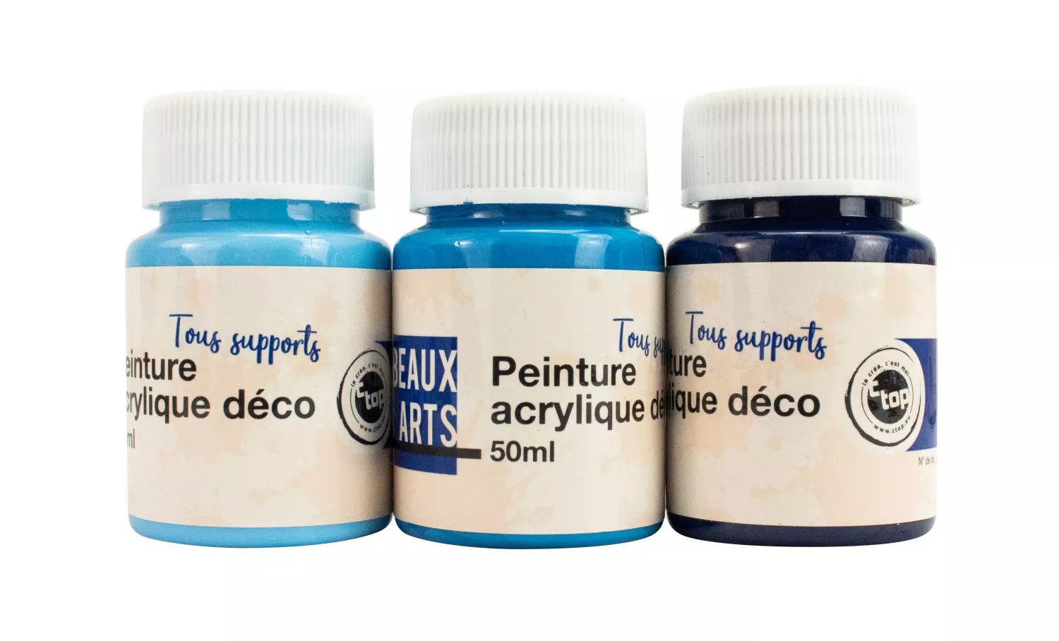 Peinture acrylique 50ml 3...