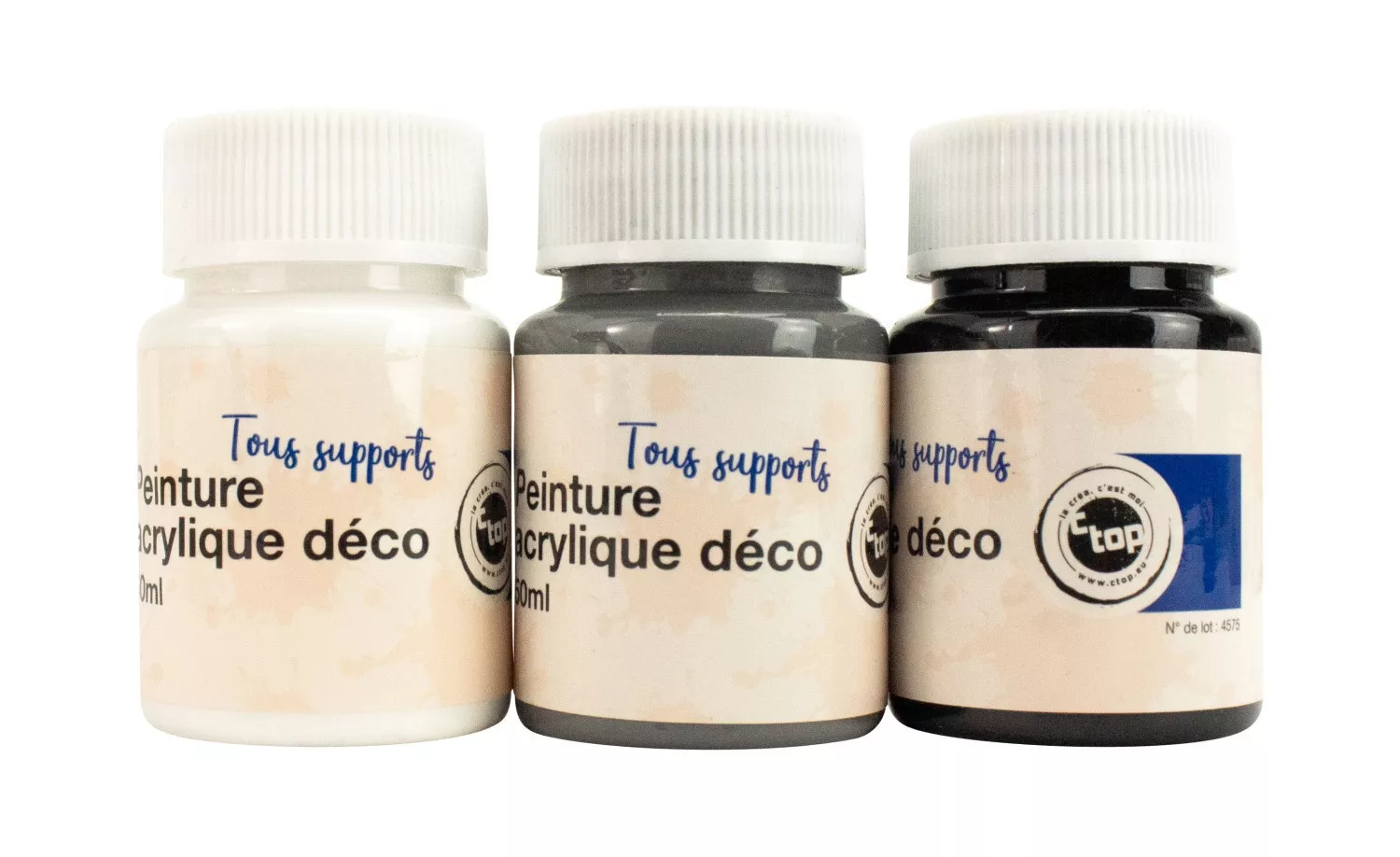 Peinture acrylique 50ml 3...