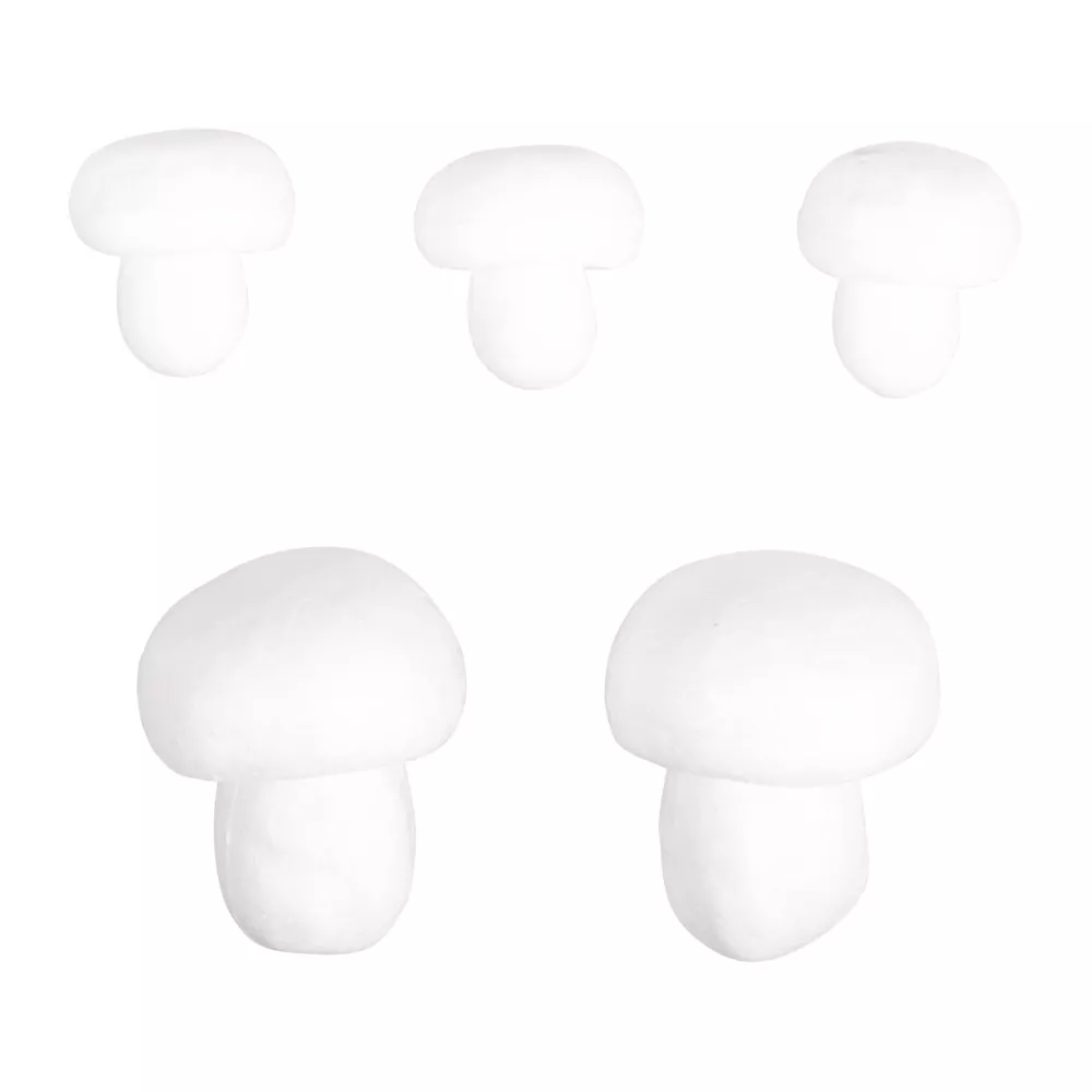 Champignons en polystyrène...
