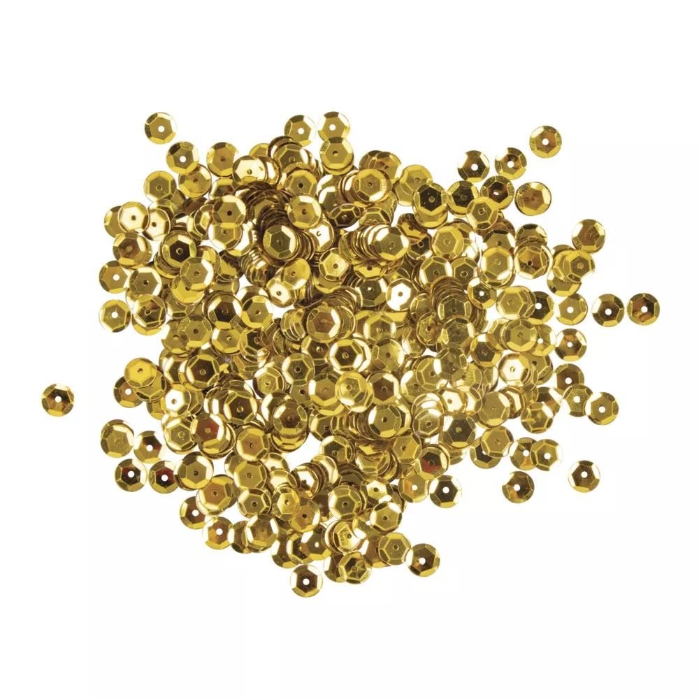 Sequin bombés 6mm Doré 4000...
