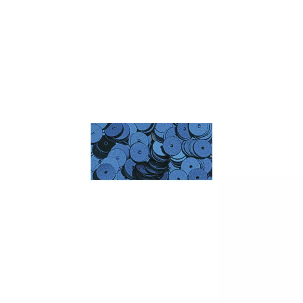Sequin lisses 6mm Bleu...