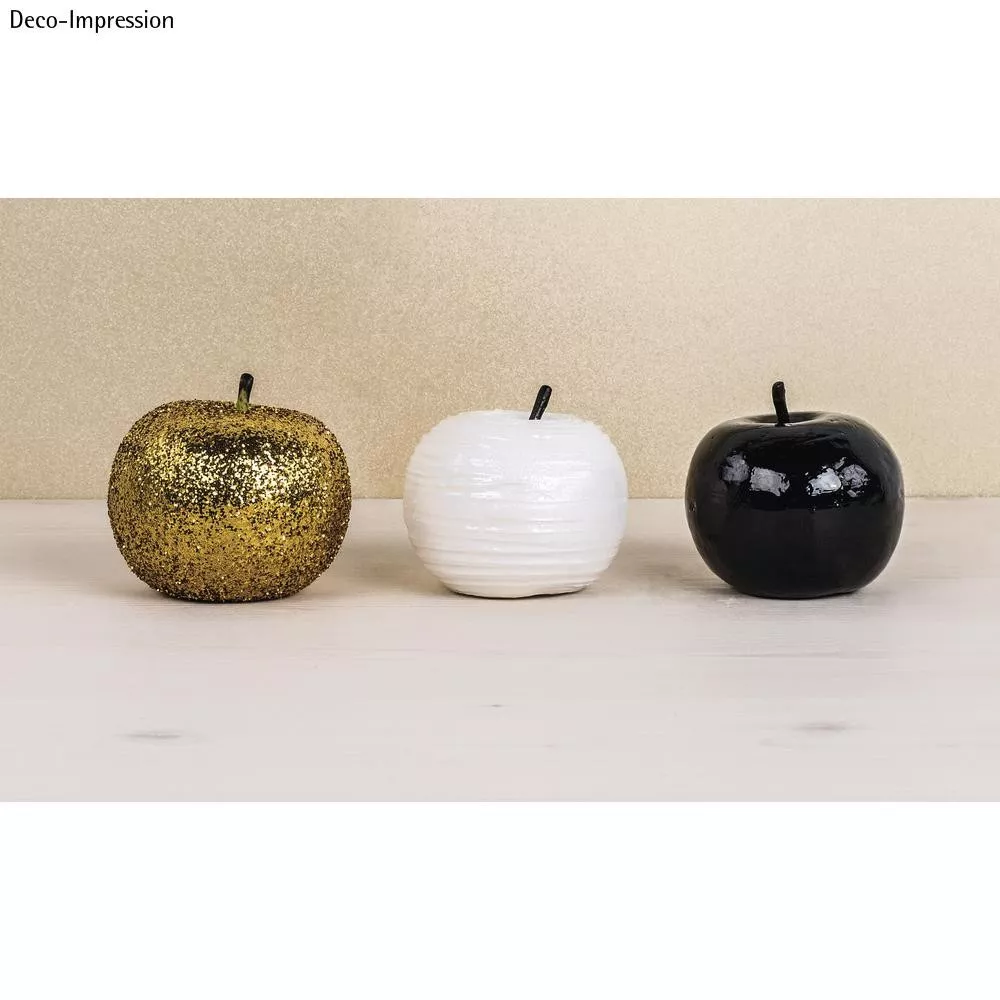 Pommes en polystyrène 2 pièces