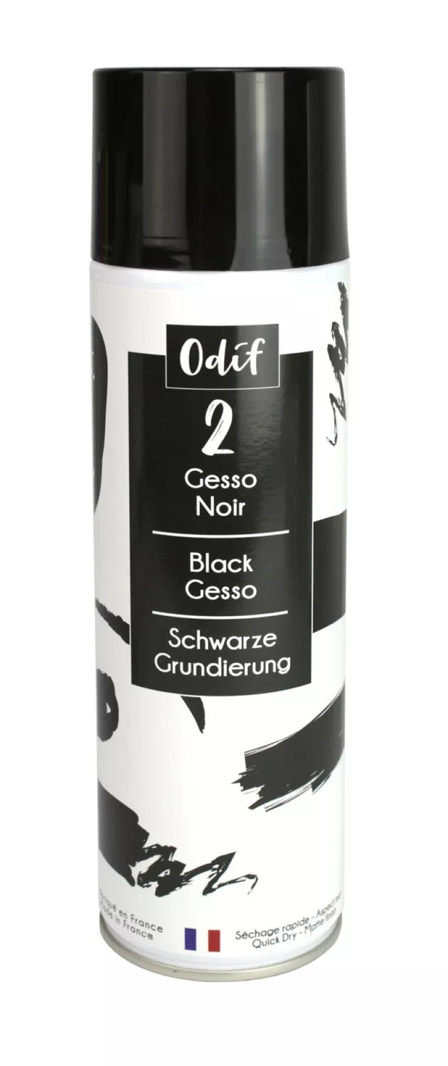 Gesso en spray Noir 400 ml