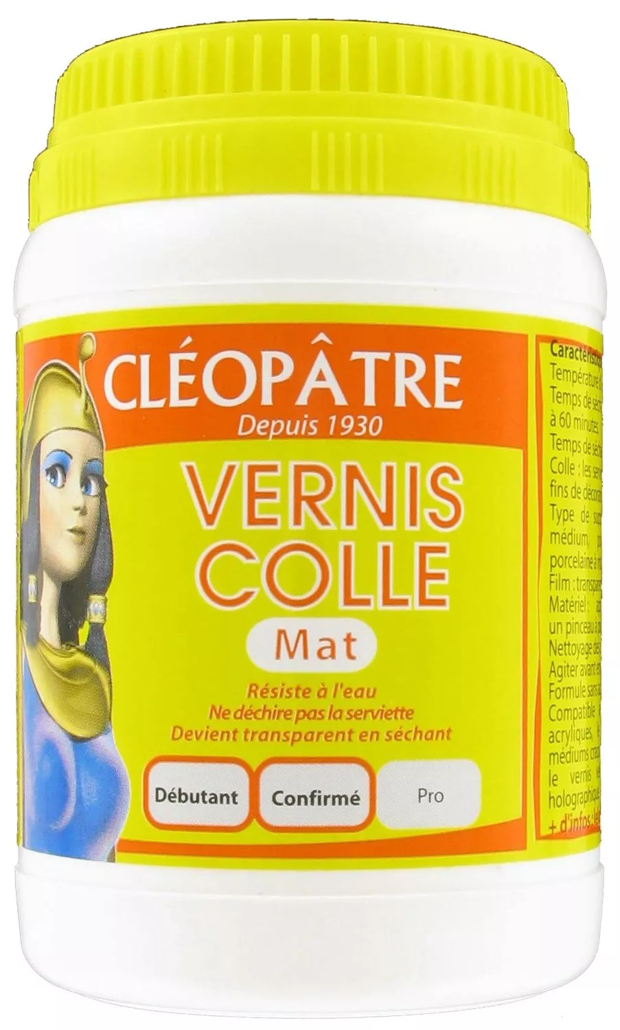 Vernis colle mat 250 g