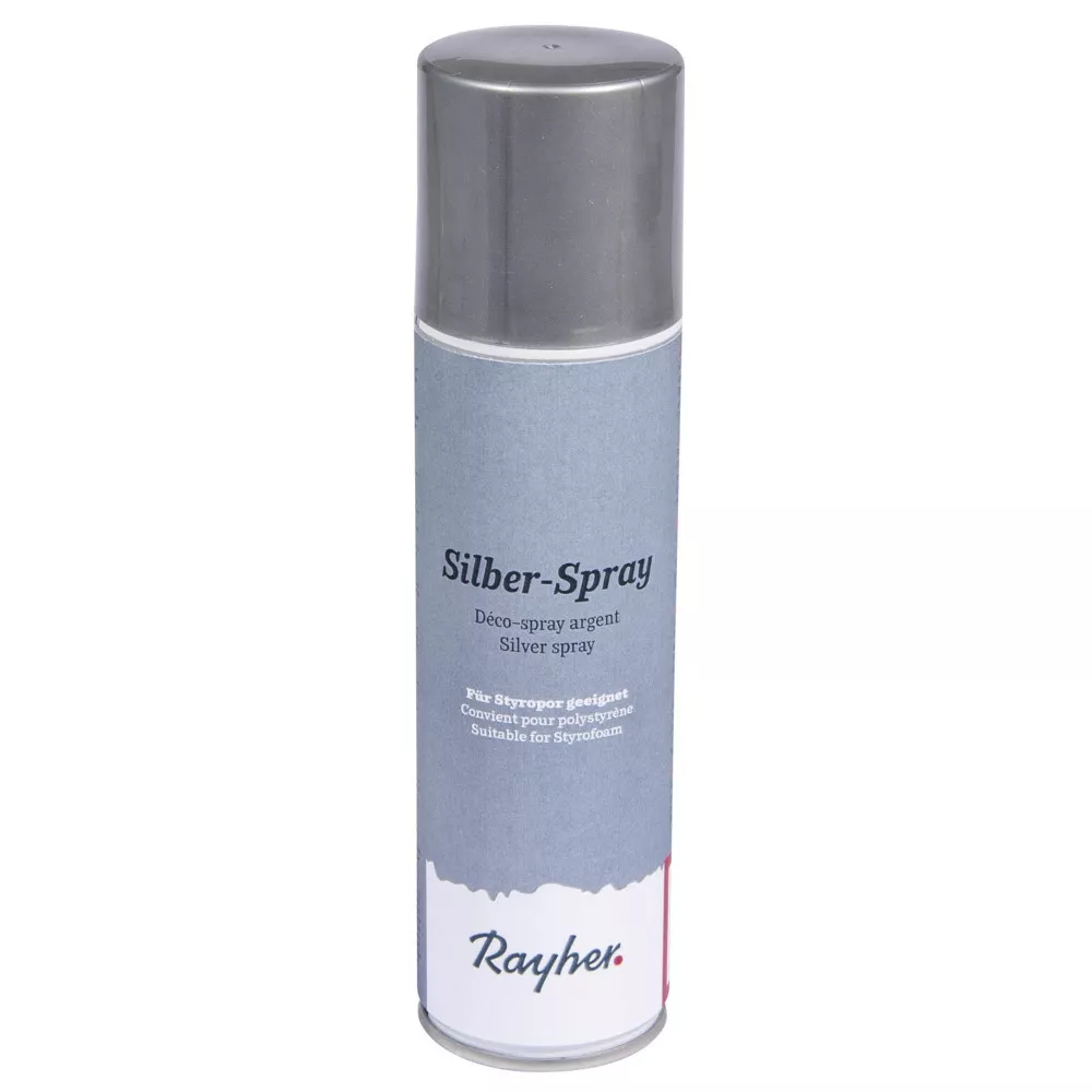 Spray argenté convient pour...