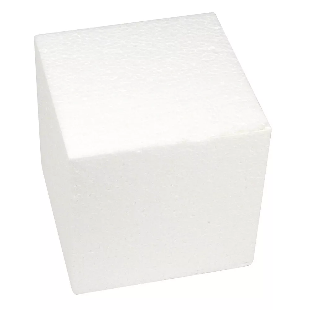 Cube en polystyrène 15 x 15...