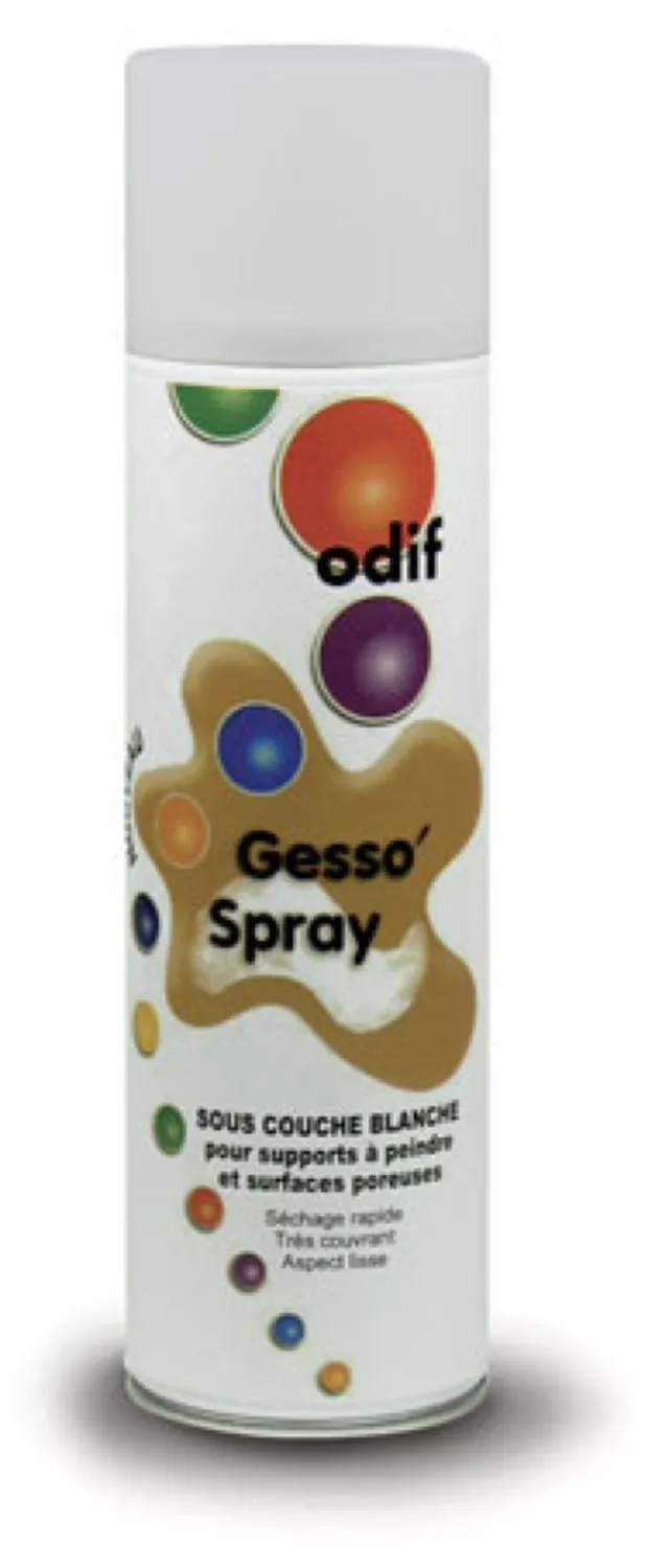 Gesso en spray blanc 400 ml