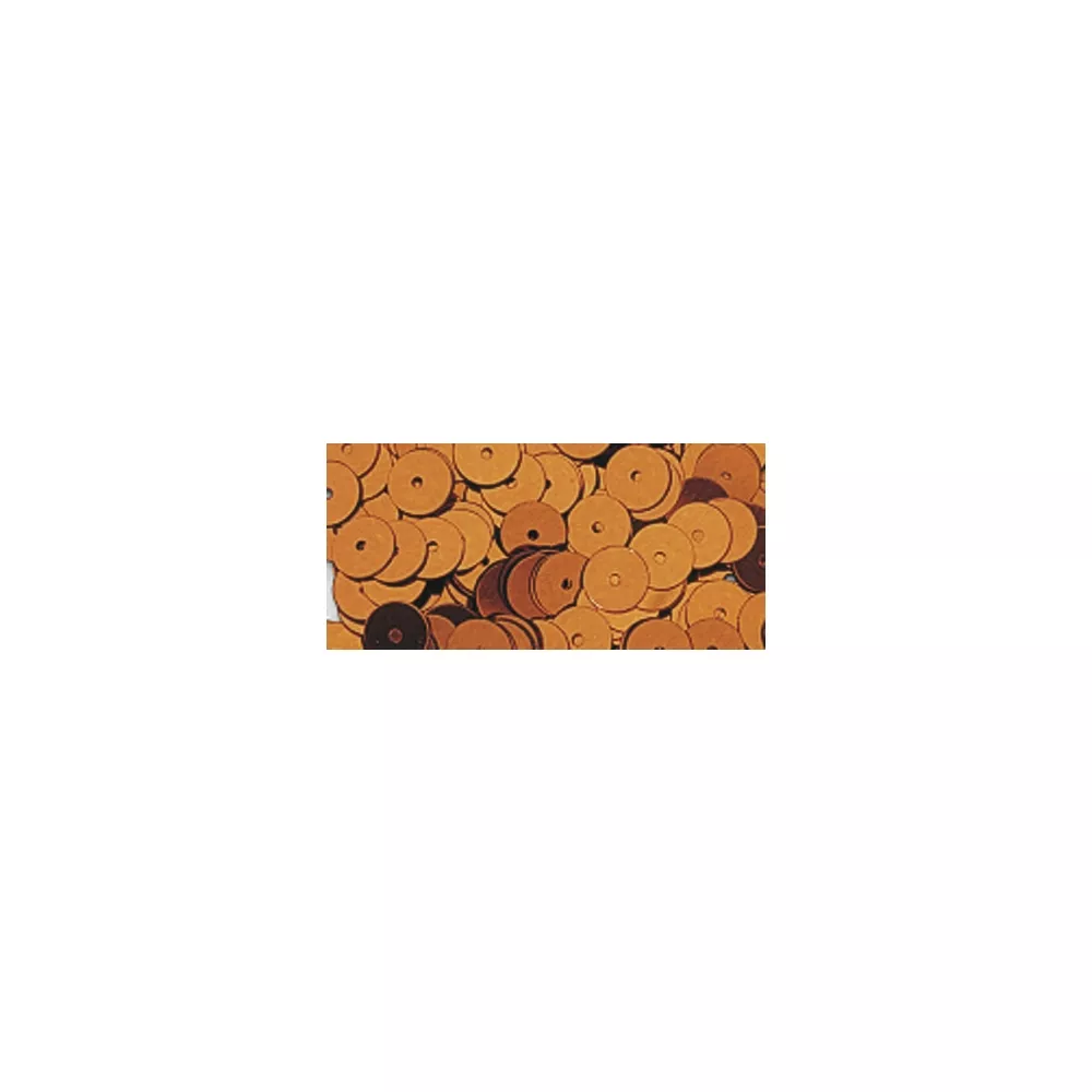 Sequin lisses 6mm Marron...