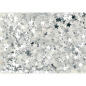 3006 - 3700443530061 - MegaCrea DIY - Sequins étoiles argentées 0,5 cm 50g