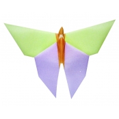 Serviette origami Papillon 2 12 pièces