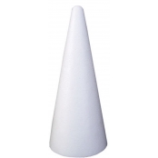 Cone en Styropor Polystyrène Hauteur 20 cm