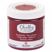 Peinture craie Chalky Pour Matériau poreux 236 ml Rouge Bourgogne