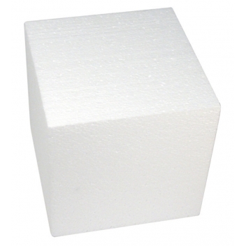 3000300 - 3700982250666 - LePolystyrène - Cube en polystyrène 20 x 20 x 20 cm