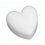 Boite en forme de coeur en polystyrène de 15 cm